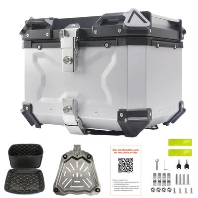 box waterproof three boxes, Motorcycle trunk