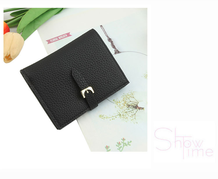2021 New Korean Style Women's Short Chic Trendy Mini Cute Wallet Multi-functional Simple Leisure Coin Purse display picture 10
