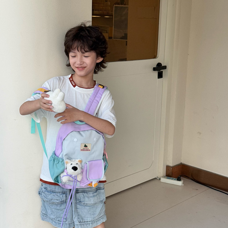 幼儿园男孩女孩小书包女宝宝儿童户外运动背包批发新款卡通双肩包|undefined