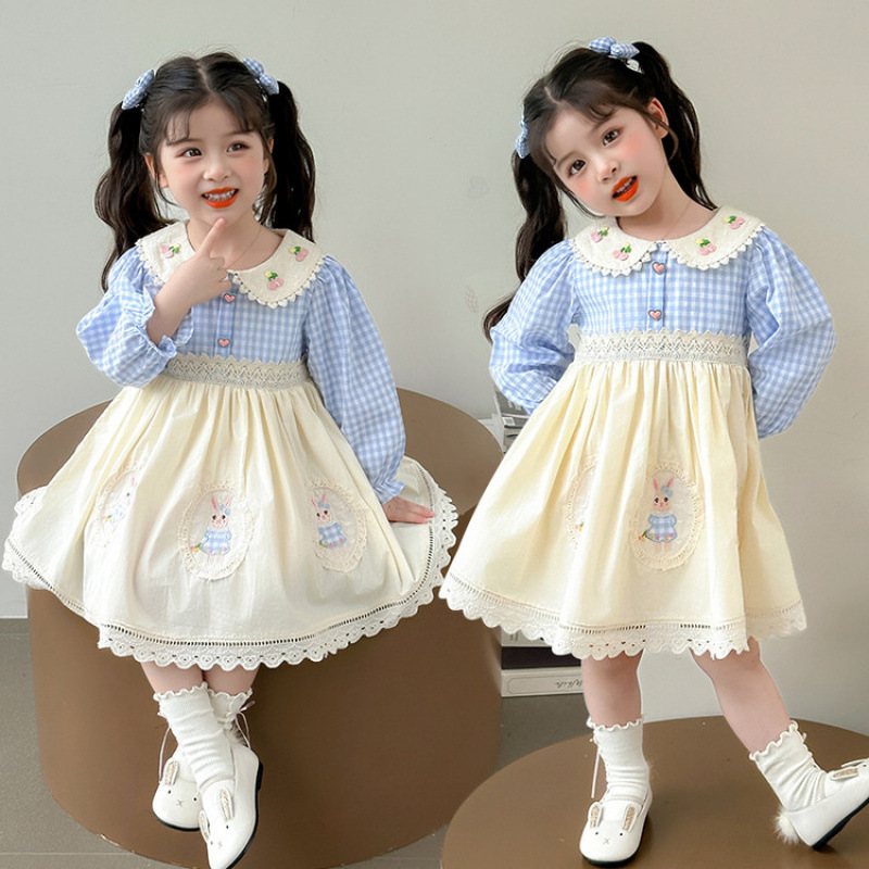 女童秋装2025新款小宝宝中小童韩版洋气百搭休闲儿童装女孩春秋季