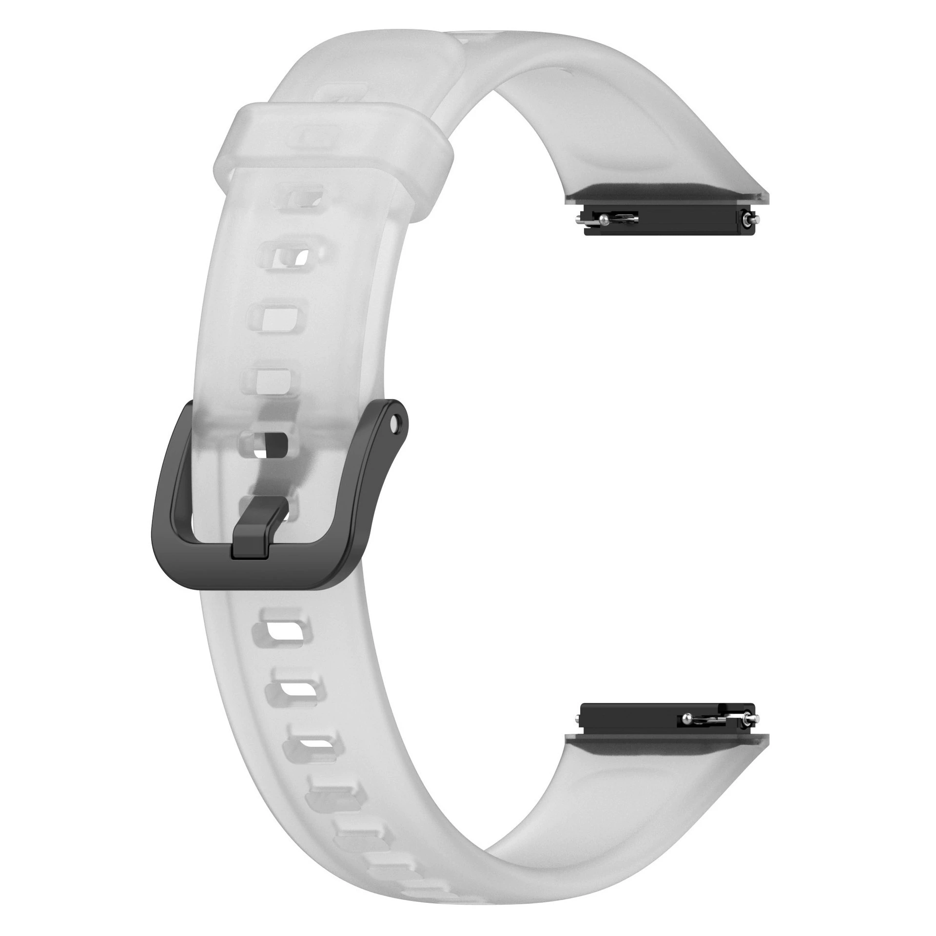 Ремешок для часов (HUAWEI) BAND7 — полупрозрачный силикон «джелли», летние цвета