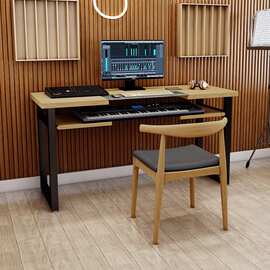 音乐制作桌编曲工作台录音棚midi键盘录音琴桌录音室电钢工作室