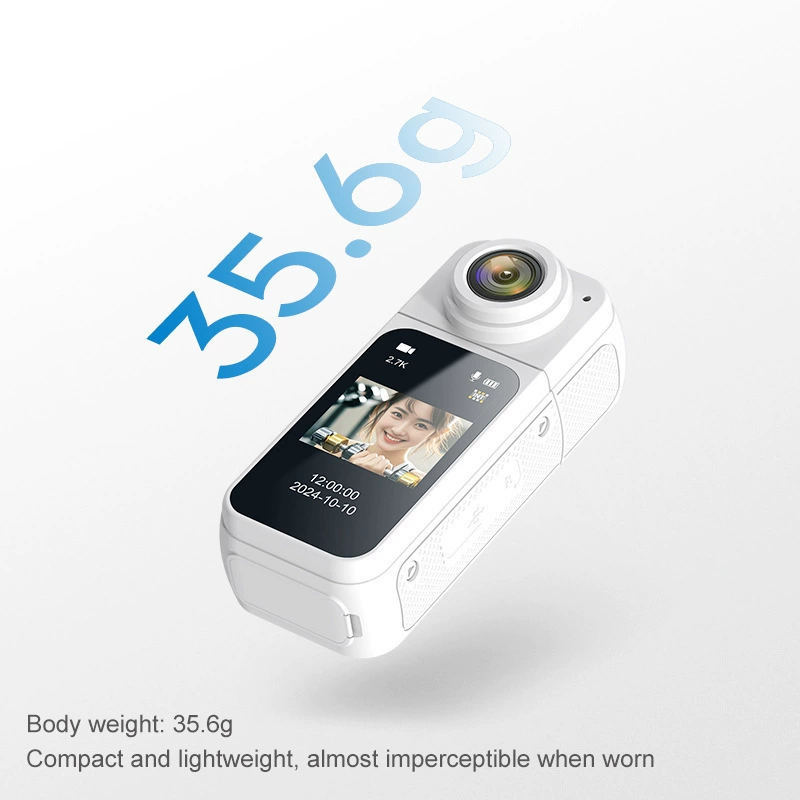Ultra-long battery life thumb action camera pet WIFI camera HD first-view pocket camera DV