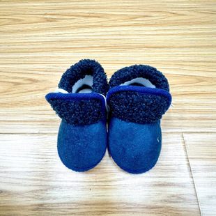 2025 New Baby Cotton Shoes 0-1 Year Old Newborn Shoes 2-5-7-9 September Soft Sole Non-slip Toddler Shoes Cotton Shoes