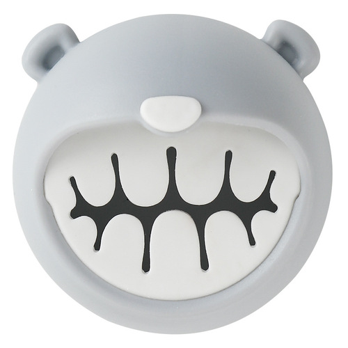 Kitchen punch-free cartoon rag towel plug bathroom wall-mounted wash towel storage rack wall bear towel hook