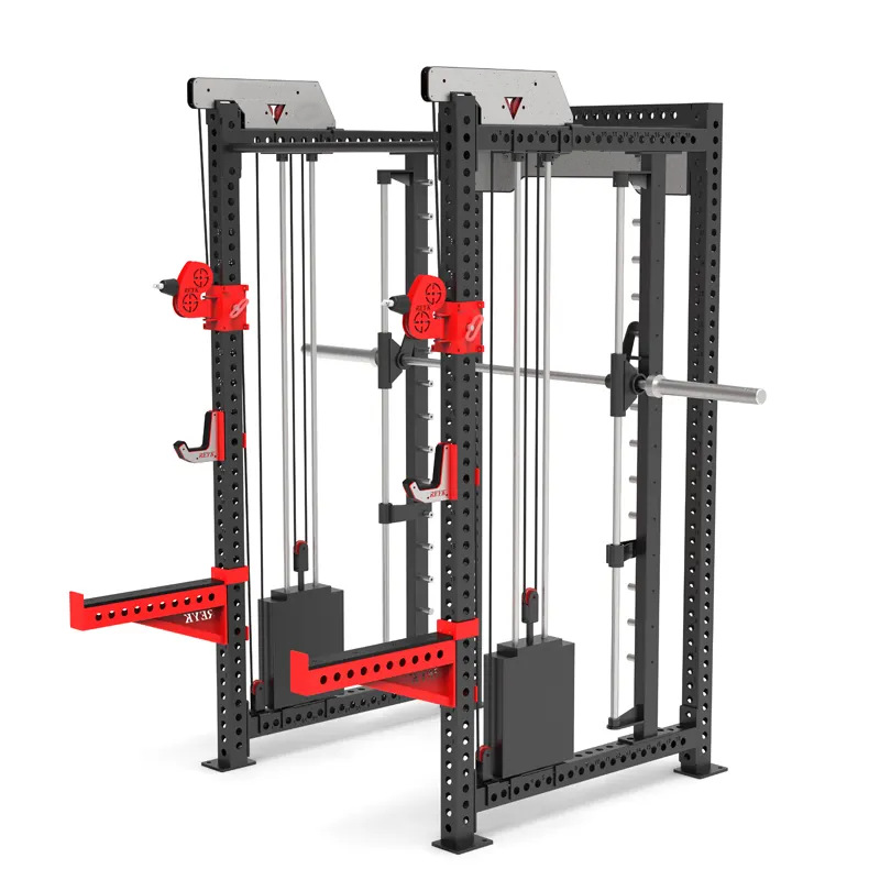 REP Smith casero pequeño pájaro entrenador integral de fitness push push-up sentadilla multifuncional pórtico rep