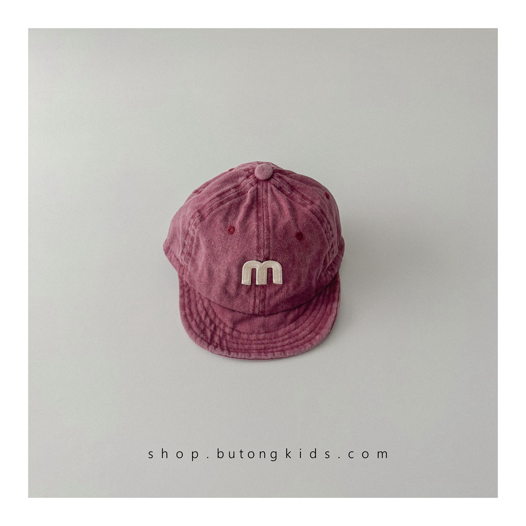 m 소프트 피크 캡 퍼플(어린이용)