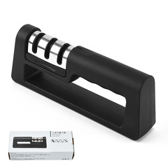 Knife sharpener, whetstone, manual knife sharpener, household knife sharpener, three-stage knife sharpener manufacturer wholesale
