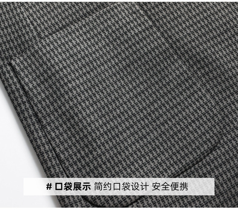 Áo vest nam dệt kim chống nhăn dáng ôm kiểu công sở mùa thu đông — 3308 Cao bồi xanh, 3320 màu nâu, 3352 Tro Sâu, 5553 xám mỏng chi tiết 22