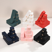 新款凸边八角首饰收纳盒 饰品包装盒 戒指耳环吊坠手镯项链珍珠盒