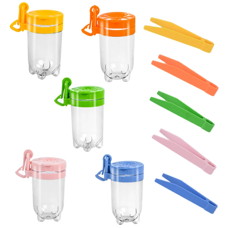 Детский открытый откидной крышка с подвеской для наблюдения за насекомыми бутылка для приключений на открытом воздухе набор инструментов для биоразведения