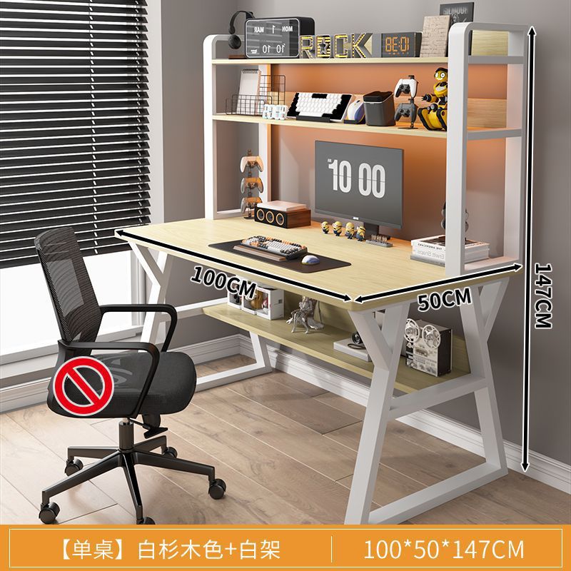 100x50cm 더블 레이어 화이트 전나무 + 화이트 프레임