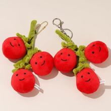 仿真圣女果公仔包包挂件可爱小番茄娃娃毛绒玩偶玩具水果系列批发