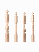 楼梯扶手立柱实木楼梯扶手自建房轻奢木质护栏复式新中式阳台栏杆