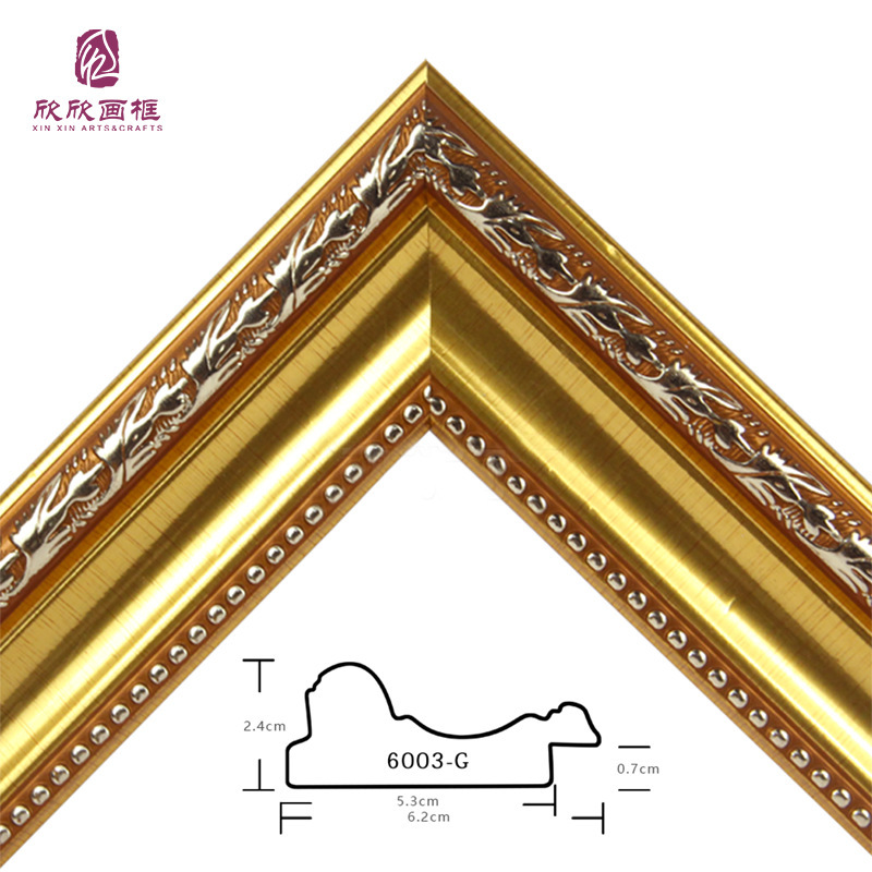 Wedding Photo Frame Wall Hanging Retro European Black Photo Showing Table European Classical Gold Decorative Photo Frame Wholesale