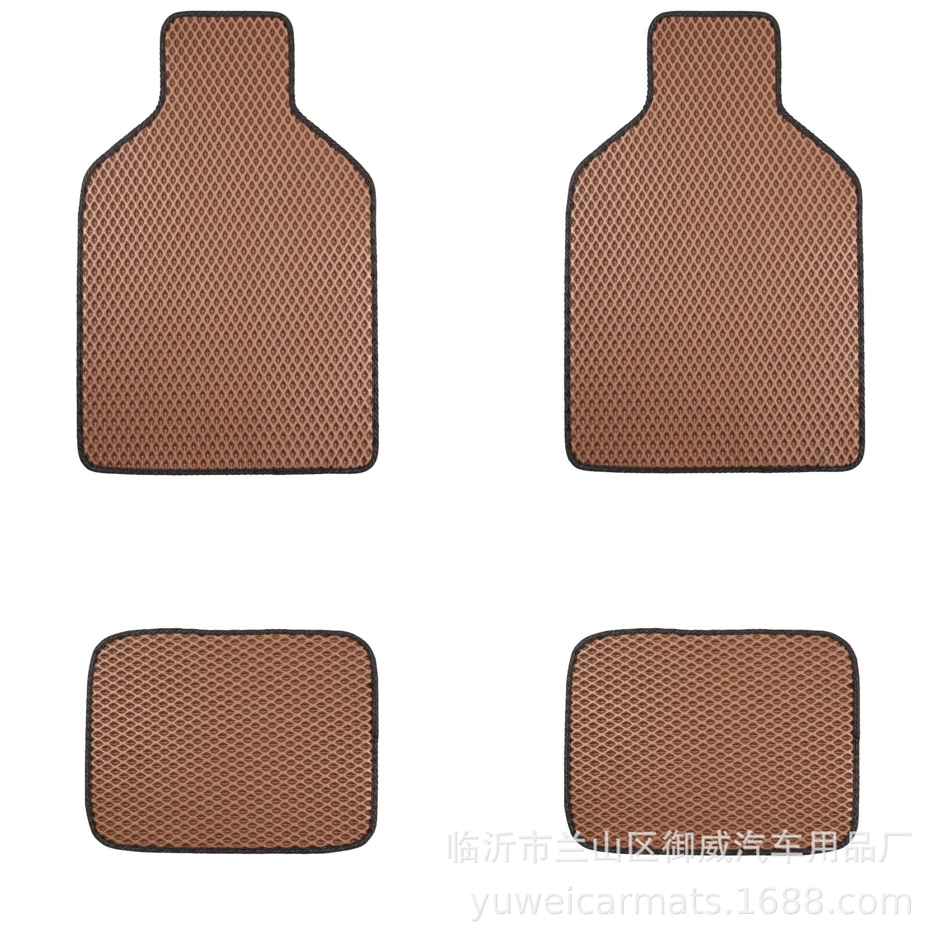 General Motors Foot Mat Grid Pattern Diamond Pattern Honeycomb Foot Mat Cross-border Special for Foreign Trade Eva Foot Mat Right Rudder Foot Mat