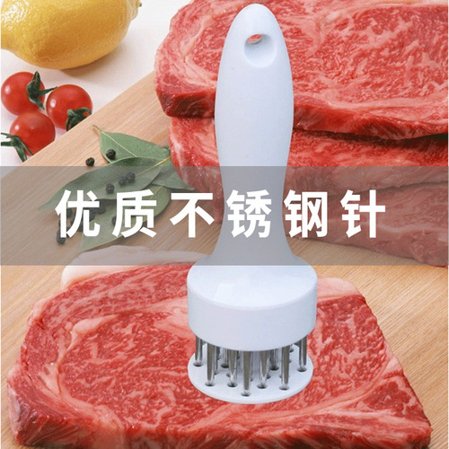 Foreign trade cross-border round steak loosener, stainless steel fast meat loosener, meat hammer, steak tenderizer, tendon breaker