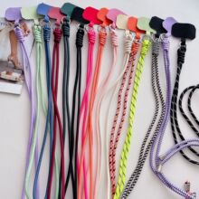 防丢万能手机挂绳可挂脖斜挎手机链可调节拆卸时尚长款手机壳挂绳