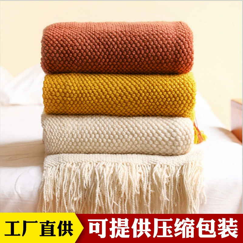 Одеяло для дивана одеяло Ананас Плед Вязаное одеяло офисное одеяло для сна одеяло для кондиционирования воздуха одеяло