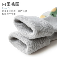 秋冬加厚毛圈寶寶襪子純棉過膝長筒嬰兒襪子高筒保暖兒童襪批發