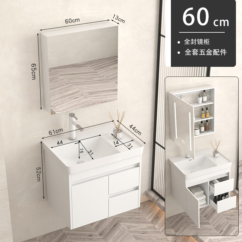 gabinete de baño de madera sólida baños cerámicos todo en una bañera lavabo tipo pared lavabo gabinete combinación lavabo grande lavabo