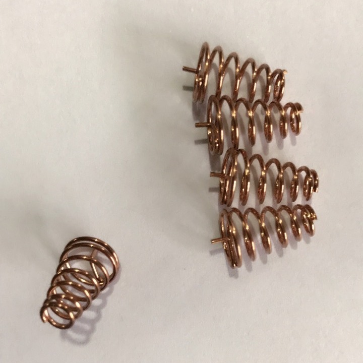 宁波弹簧厂家批发磷青铜电池弹簧加工电路板