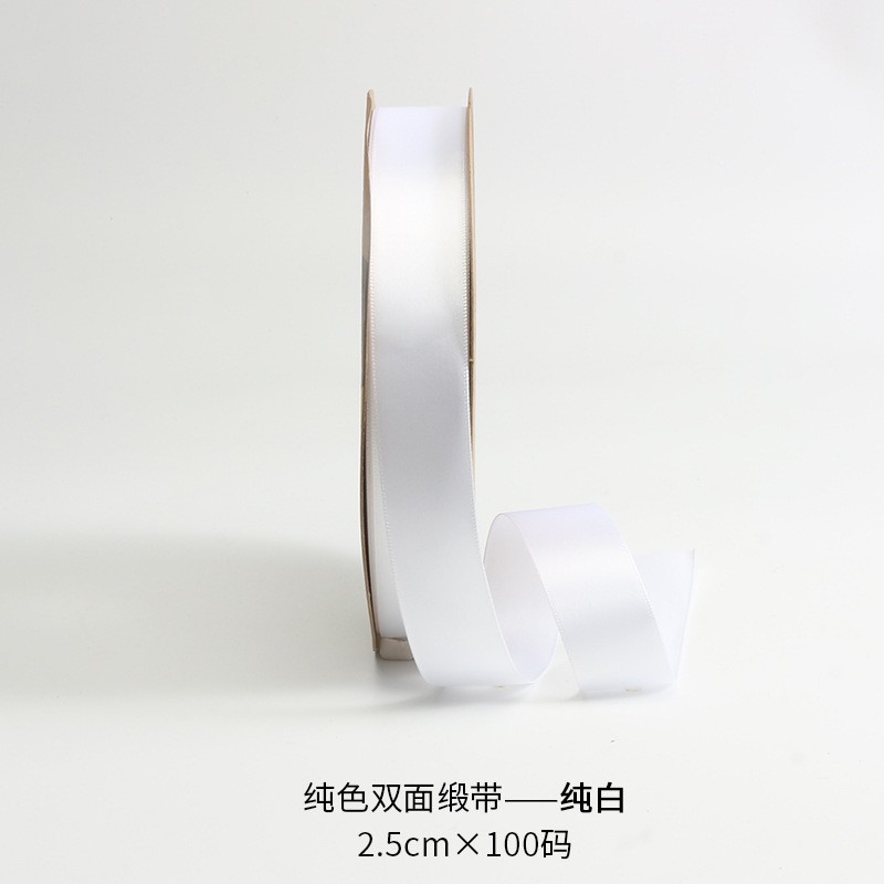 Cinta de 4cm de flores al por mayor cinta de poliéster multicolor cinta cinta de boda cinta floristería paquete de flores material de bricolaje hecho a mano