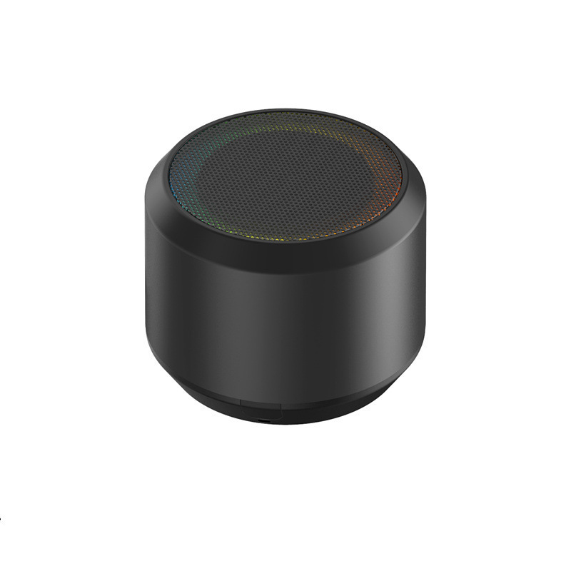新しい卸売新製品ワイヤレス Bluetooth スピーカーポータブル rgb ライト Bluetooth スピーカー外国貿易デスクトップクリエイティブロゴ|undefined