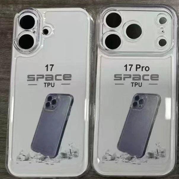 Apple, совместимый прозрачный защитный чехол, чехол для телефона, 17promax