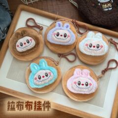 かわいいラブブ小銭入れヘッドフォンバッグペンダントミニコイン収納学生小銭入れギフト漫画