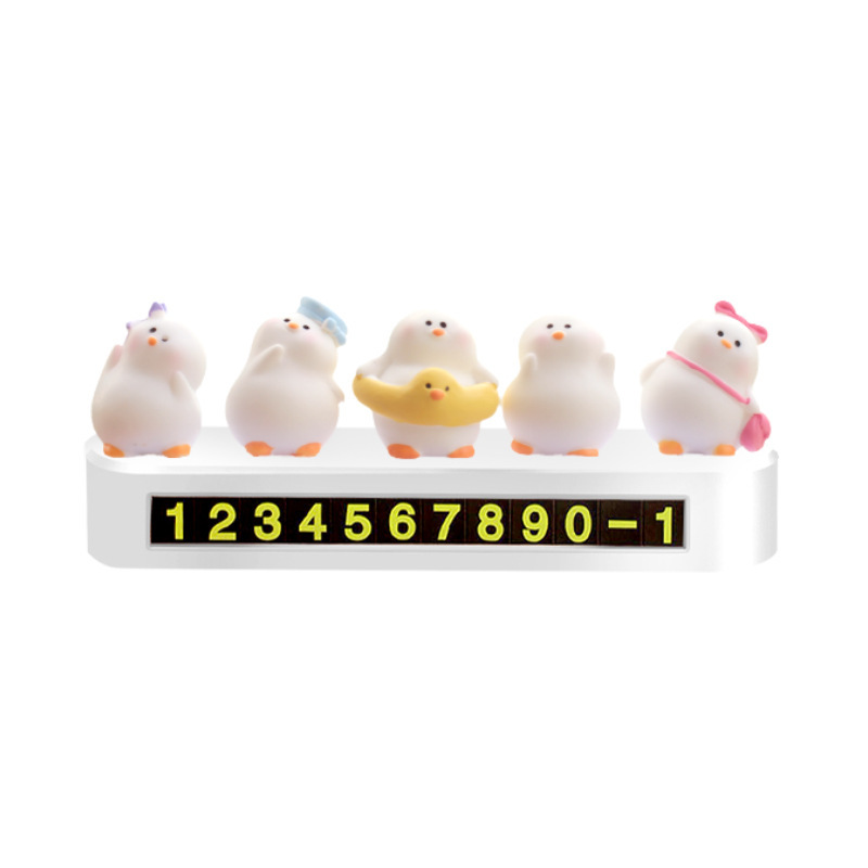 Gansos gordos adorables, placas de estacionamiento temporales, números de teléfono, placas de automóviles, adornos ocultos, celebridades en línea.