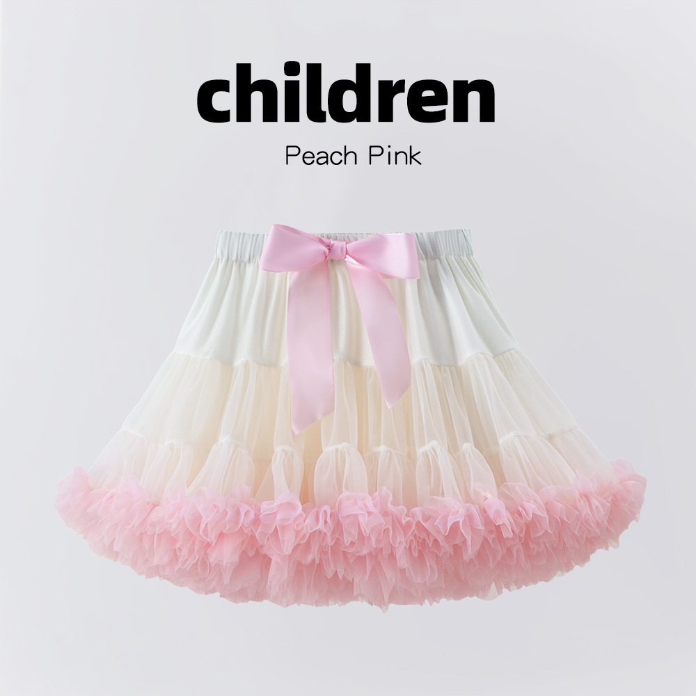 Skirt Milan Classic Style European and American Children's Skirt Children's Tutu Skirt Girls Summer Tutu Skirt Princess Skirt Mesh Skirt