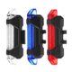 Bicycle light taillight USB rechargeable electric car night mountain bike outdoor riding equipment rear taillight warning light