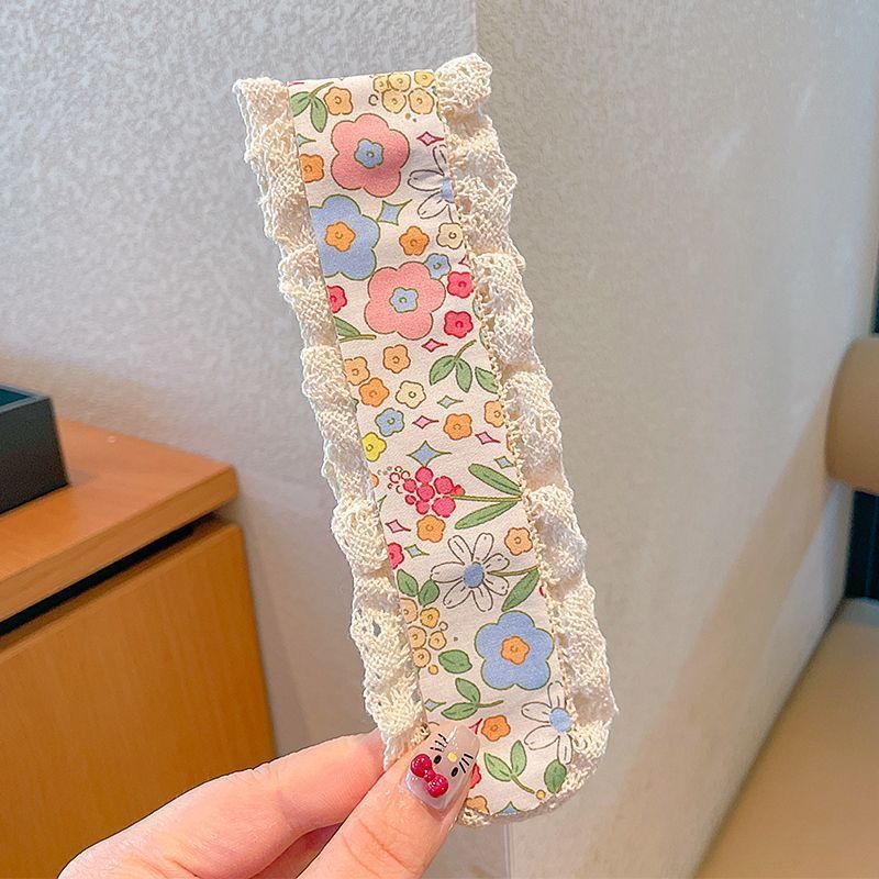 赵露思同款针织刘海贴魔术贴发带2025新款碎发贴不压发箍洗脸头箍|undefined