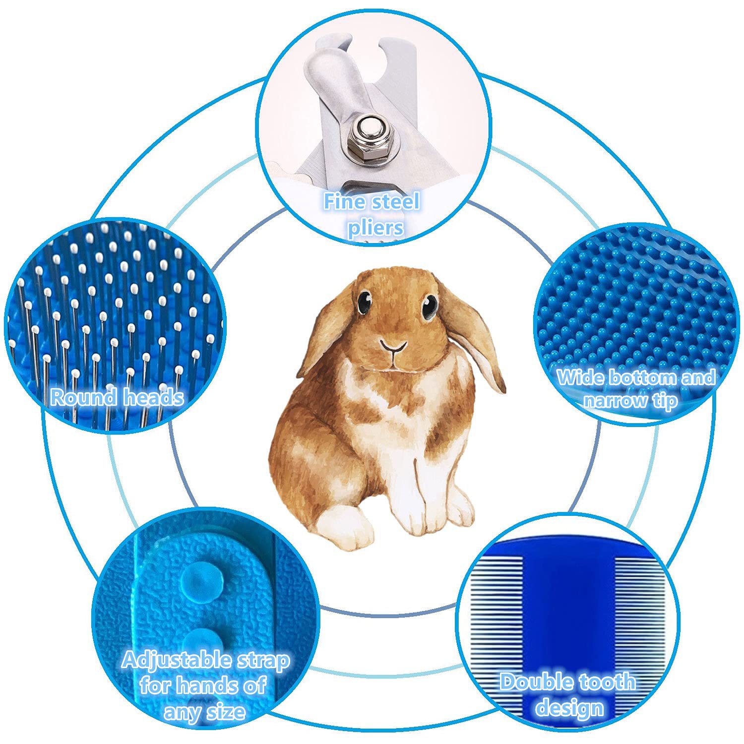 7 artículos para mascotas para mascotas baño masaje cepillo de masaje peine de masaje perro guantes de baño guantes de masaje para limpieza