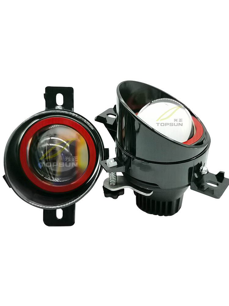 Par de soporte de Nissan antiniebla LED tricolor