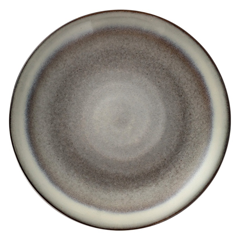 Bandeja plana roscada de viento, plato de cerámica japonesa, vajilla redonda especial para el hogar, plato grande, plato de carne occidental