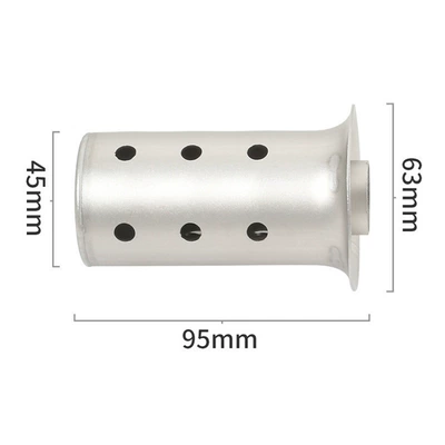 Motorcycle exhaust pipe – triangle other - 6m-back-pressure-silencer