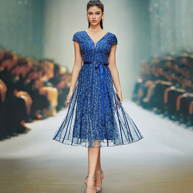 Cross-Border Amazon European and American Evening Dresses, Party Dresses, Bridesmaid Dresses, Graduation Season Prom Dresses, Long Dresses, Direct Supply from Manufacturers