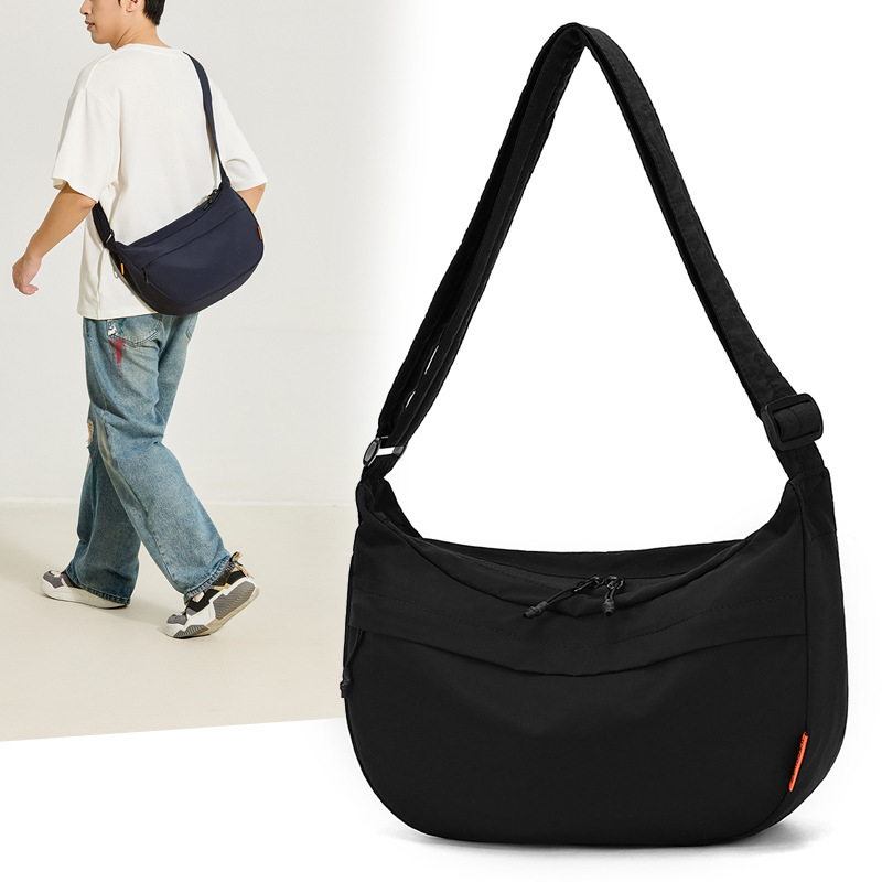 WEPOWER nueva bolsa diagonal de un solo hombro de gran capacidad, bolsa de bola de masa ligera y de moda, bolsa de mensajero simple y versátil