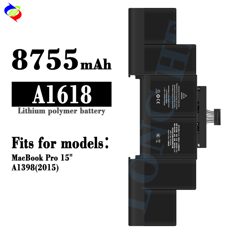 Suitable for Apple MacBook Pro 15inch A1398 2015 Notebook Battery A1618 Factory Direct Sale