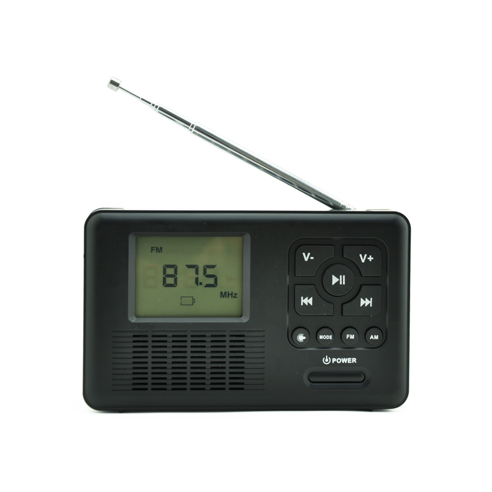 핸드 라디오 (블랙)