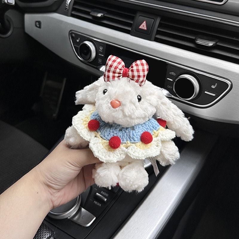 かわいい垂れウサギのぬいぐるみぬいぐるみウサギのキーホルダー|undefined