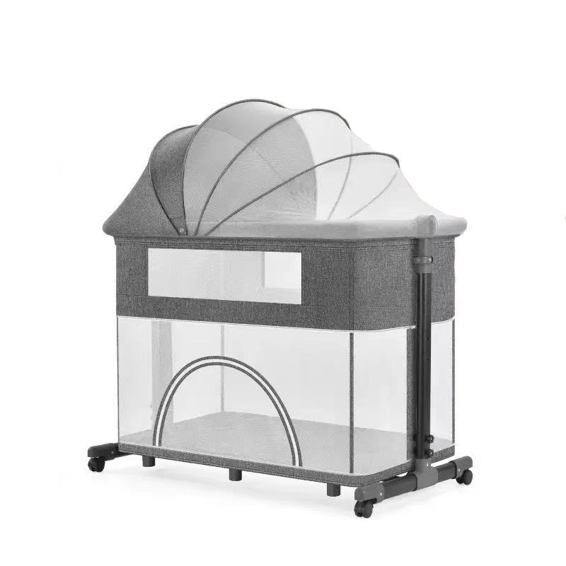 Movable juego cuna plegable costura Cama grande cama de bebé portátil bebé Shaker pañal Mesa recién nacido image 9