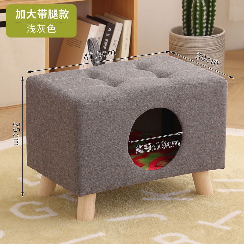 +다리가 있는 밝은 회색 - 초대형 스타일(9kg 이내) ✓ ✓