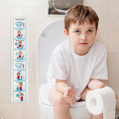 全店生活技能課如廁訓練視覺計劃表Toilet training visuals