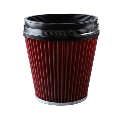 Cross-border car modified large flow 152mm mushroom head 6-inch filter element intake mushroom head air filter (Sorma kollektoru (Giriş)) - red