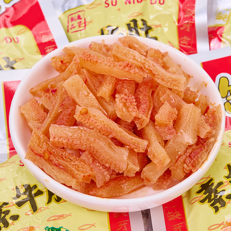 湖南名物の激辛スパイシービーフタラとこんにゃくの全箱を食べると食欲を満たすカジュアルスナック|undefined