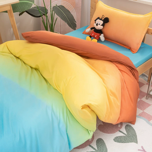 Gradient color-orange blue