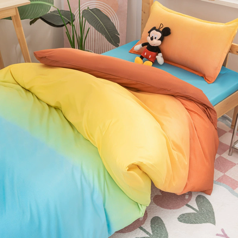 Duvet cover for elementary school students, set, sheet, pillowcase, 3 piece set, bedding